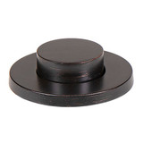 InSinkErator Decorative Air Switch Push Button, Tuxedo Style in Classic Oil Rubbed Bronze - 78663D-ISE