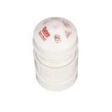 Oatey 39017 Sure Vent Air Admittance Valve 24 Stack DFU Capacity with 1.5 to 2-Inch PVC Schedule 40 Adapter - 10 Pack