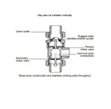 Watts 9D M3 Dual Check Valve 1/2 Inch Atmospheric Vent - 10 Pack