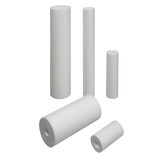 Sterling Water Treatment PB Series 2.5 inch by 5 inch Poly-Bonded Sediment Cartridge, 5 Micron Rating - Case of 24 - PB0505-24