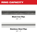 Milwaukee 1/2 - 2 inch IPS-P Pivoting Press Ring Kit for M12 FORCE LOGIC Press Tool - 49-16-2697X