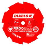Diablo D0708LF 7-1/4 in. x 8 Tooth (PCD) Laminate Flooring PERGOBlade - 2 Pack