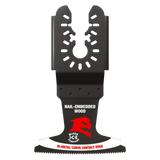 Diablo DOU250BW10 2-1/2 in. Universal Fit Bi-Metal Oscillating Blade for Nail-Embedded Wood - 2 Pack