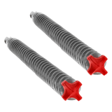 Diablo DMAPL4310 1 in. x 16 in. x 18 in. Rebar Demon SDS-Plus 4-Cutter Full Carbide Head Hammer Drill Bit - 2 Pack