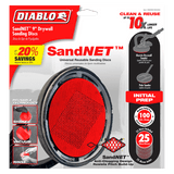 Diablo DND090100H25G 9 in. 100 Grit (Medium) Drywall SandNET Discs - 2 Packs of 25 (50 Total)