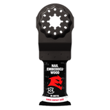 Diablo DOS125BW10 1-1/4 in. Starlock Bi-Metal Oscillating Blades for Nail-Embedded Wood (10-Pack) - 5 Pack