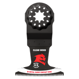 Diablo DOS250JBW10 2-1/2 in. Starlock Bi-Metal Oscillating Blade for Clean Wood (10-Pack) - 5 Pack