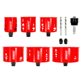 Diablo DHS11SLD 11 pc Multi-Project Bi-Metal Hole Saw Set - 10 Pack