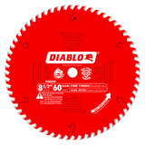 Diablo D0860S 8-1/2 in. x 60 Tooth Fine Finish Saw Blade - 10 Pack