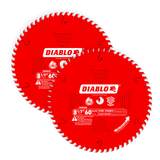 Diablo D0860S 8-1/2 in. x 60 Tooth Fine Finish Saw Blade - 2 Pack