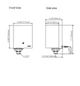 Toto Ecopower 0.5 GPM On-Demand Water Supply Controller Valve for Ecopower Spouts - TELC105R-D10E
