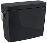 TOTO Drake Two-Piece Elongated Dual Flush 1.6 and 0.8 GPF Toilet Tank with WASHLET+ Auto Flush Compatibility, Ebony - ST746SMA#51