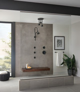 Brizo SH84100-BL Hydrachoice H2Okinetic Soothing Spray Head: Matte Black