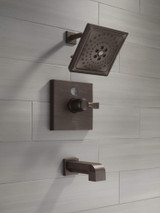 Delta Ara Tub Spout - Pull-Up Diverter in Champagne Bronze - RP75435CZ