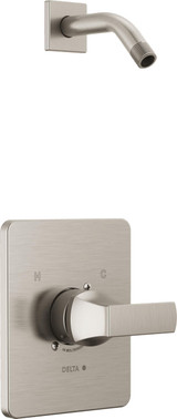 Delta Velum Monitor Series Shower Trim - Less Head in Stainless - T14237-SSLHD