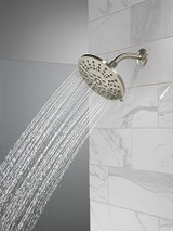Delta Universal Showering Components Setting Shower Head in Spotshield Brushed Nickel - 75617SN