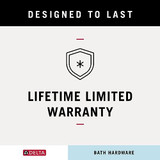 Delta Tetra Tissue Holder in Matte Black - 78955-BL