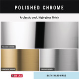 Delta Tetra Tissue Holder in Chrome - 78955