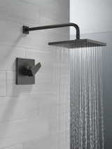 Delta Modern Monitor Series Shower Trim in Matte Black - T14268-BL-PP