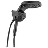 Delta Universal Showering Componentssetting Hydrorain With Proclean in Matte Black - 56000-BL25