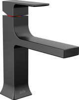 Delta Velum Single Handle Bathroom Faucet in Matte Black - 537-BLMPU-DST