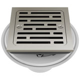 Delta Tile-In Square Shower Drain in Stainless - DT062412-SS