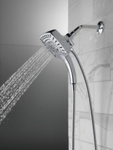 Delta Universal Showering Components H2Okinetic In2Itionsetting Two-In-One Shower in Chrome - 58474-25