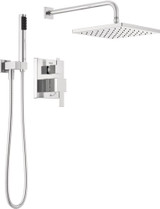 Delta Modern Monitor Series Shower With Raincan, Hand Shower & Rough Valve in Chrome - 342701