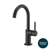 Brizo Odin Bar Faucet With Arc Spout - Less Handle in Matte Black - 61075LF-BLLHP