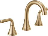 Delta Kayra Two Handle Widespread Bathroom Faucet in Champagne Bronze - 3533LF-CZMPU