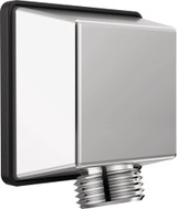 Delta Universal Showering Components Square Wall Elbow For Hand Shower in Chrome - 50570