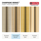 Delta Universal Showering Componentssetting In2Ition With Proclean in Lumicoat Champagne Bronze - 58651-CZ-PR25