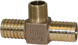 Merrill 1 in. x 1 in. x 3/4 in. Bronze Hydrant Tee - RBHTNL7510