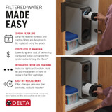 Delta Clarifi Reverse Osmosis Carbon Filter Cartridge - DWQ300202