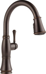 Delta Coranto Kitchen Faucet with Touchless Technology in Venetian Bronze - 9179TL-RB-DST
