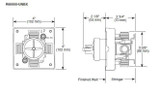 Brizo R60000-UNBX Other MultiChoice Universal Tub/Shower Rough