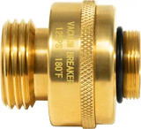 Woodford Brass Vacuum Breaker for Outdoor Faucets in Brass - 34HF-BR