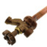 Woodford 6-Inch Freezeless Anti-Siphon Wall Faucet for Residential Irrigation - 17CP-6-MH