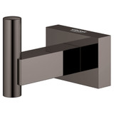 Grohe Essentials Cube 40511A01 Robe Hook in Grohe Hard Graphite - 2 pack