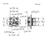 Grohe 35601000 Rapido SmartBox Universal Tub Shower Rough 2 Pack