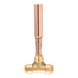 Sharkbite Max 1/2 in. Push-to-Connect Residential Water Hammer Arrestor Tee in Brass - 22630LF