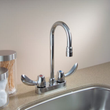 Commercial 27C4822 27C4 / 27C5 / 27C6: Two Handle 4" Deck Mount Faucet: Chrome