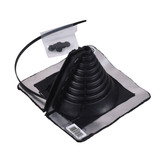 Oatey 8" x 8" Retrofit Roof Flashing, 1/4" to 4" in Black - 14049