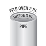 Oatey 4-1/4" Square Snap-Tite Shower Strainer in Brushed Gold - 42361