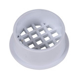 Oatey 2" PVC Snap-In Shower Drain in White - 43561