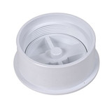 Oatey 4 In. PVC Snap-In Cleanout Assembly in White - 43733 - 2 pack