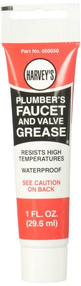 Oatey Heat Proof Faucet and Valve Grease in Amber - 50050-48 - 10 pack