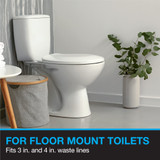 Oatey Harvey Toilet Wax Ring with Urethane Seal - 1005-24 - 25 pack