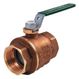 Legend Valve 101-025NL Ball Valve 1 Inch FNPT Forged Brass Full Port