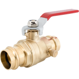Legend Valve 101-213NL Ball Valve 1/2 Inch Press Forged Brass with Drain